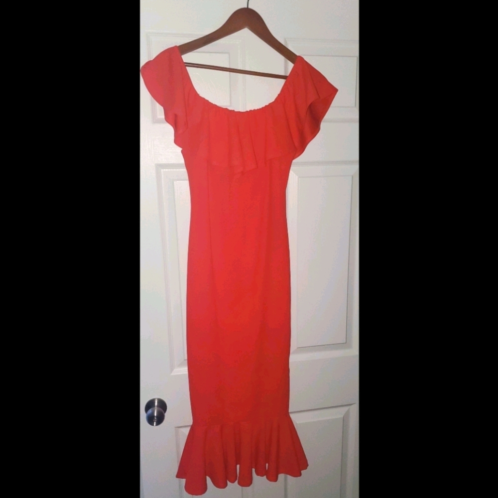 Coral Dress